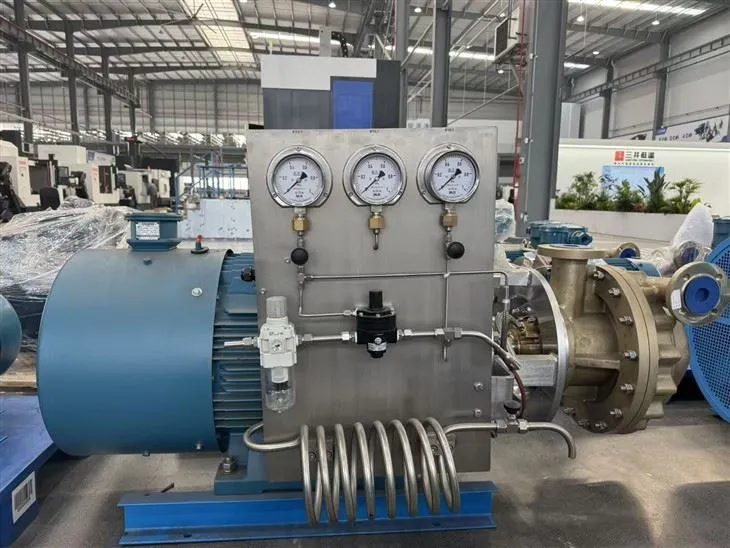 Yüksek Düşmeli Kriyojenik Santrifüj Pompa